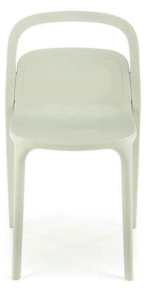 Scaun K490, verde menta, polipropilena, 46x55x80 cm