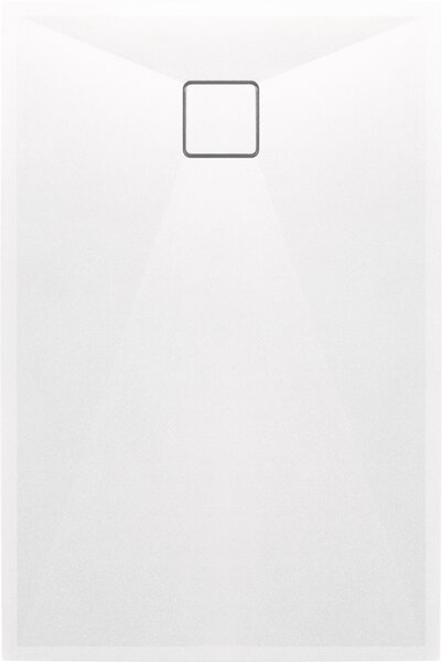 Deante Correo cădiță de duș dreptunghiulară 120x90 cm alb KQRA43B