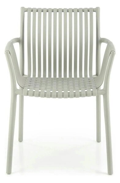 Scaun K492, gri, polipropilen, 60X56X84 cm