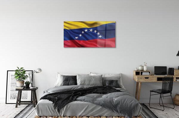 Tablouri pe sticlă pavilionul Venezuelei