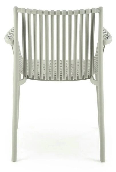 Scaun K492, gri, polipropilen, 60X56X84 cm