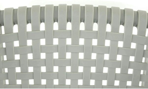 Scaun K492, gri, polipropilen, 60X56X84 cm