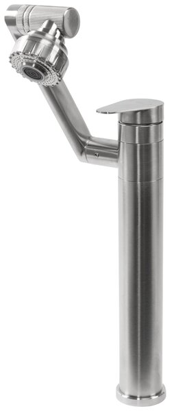 Baterie pentru baie Rea PACO Nickel Brush INOX High