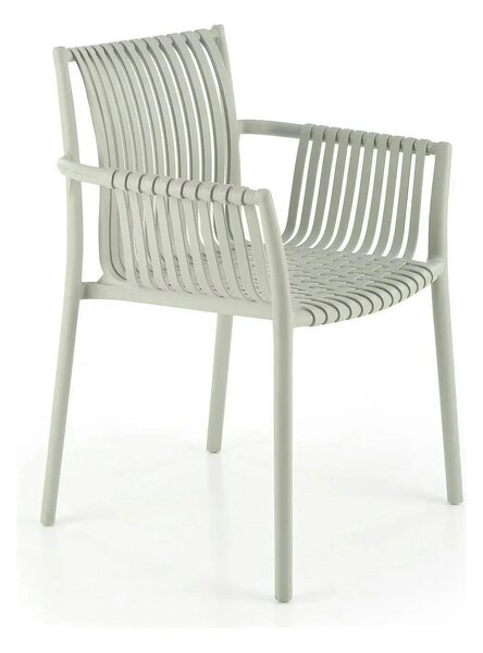 Scaun K492, gri, polipropilen, 60X56X84 cm