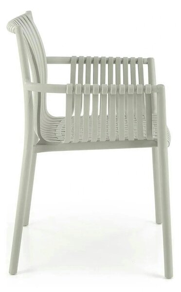 Scaun K492, gri, polipropilen, 60X56X84 cm