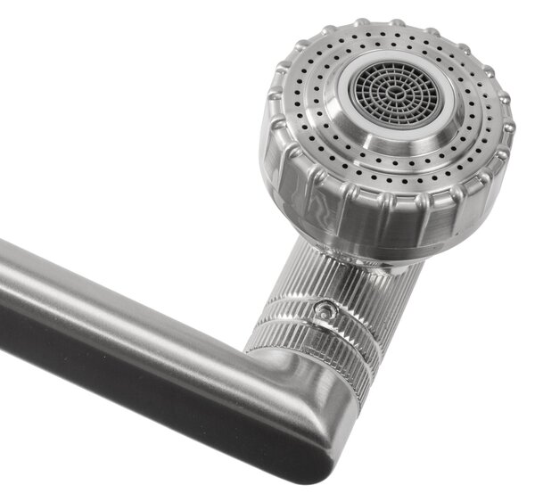 Baterie pentru baie Rea PACO Nickel Brush INOX High