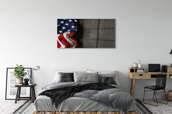 Tablouri pe sticlă Statele Unite ale Americii flag