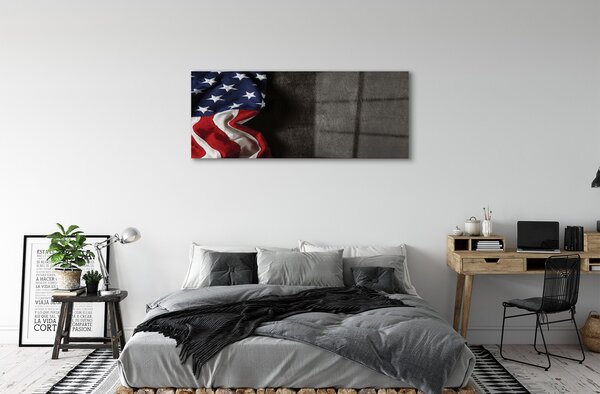 Tablouri pe sticlă Statele Unite ale Americii flag