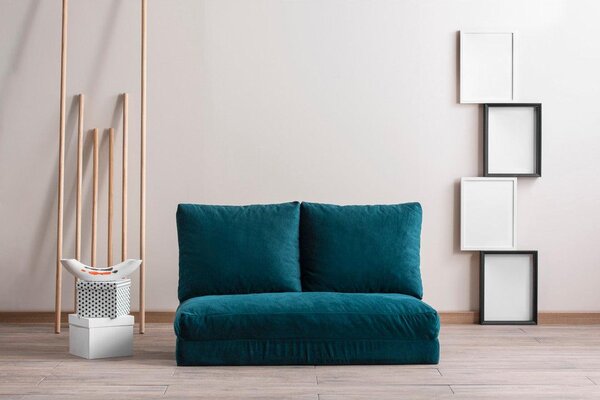 Canapea extensibila cu 2 locuri Matilda, Multicolor, 120x62x68 cm