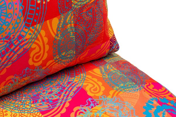 Canapea extensibila cu 2 locuri Matilda, Multicolor, 120x62x68 cm