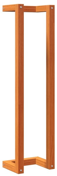 Suport prosoape, maro ceruit, 23x18x90 cm, lemn masiv pin