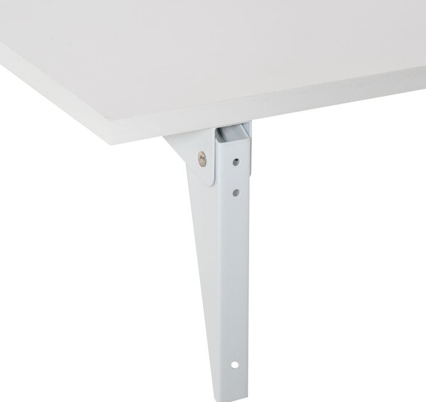 Masuta de perete rabatabila HOMCOM, din MDF pentru Studio, Bucatarie, 60x40x20cm | Aosom Romania