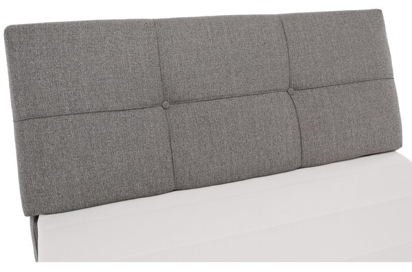 KONDELA Pat electric reglabil, cu arcuri, gri, 120x200, GERONA NEW