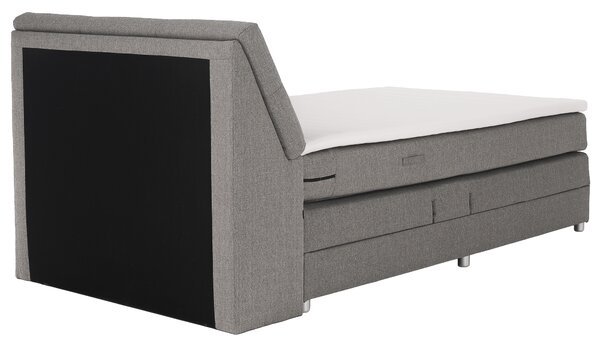 KONDELA Pat electric reglabil, cu arcuri, gri, 120x200, GERONA NEW