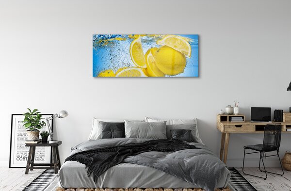Tablouri acrilice Lemon în apă