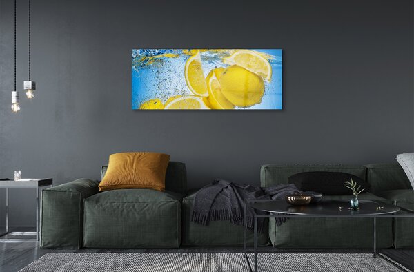 Tablouri acrilice Lemon în apă