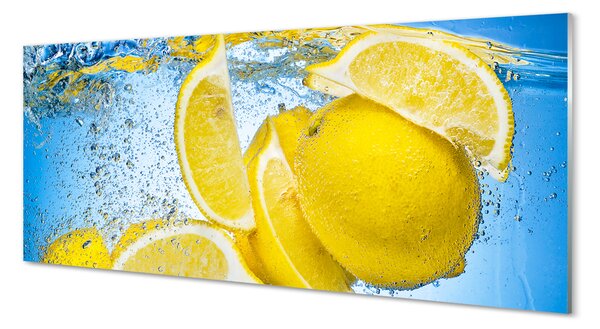 Tablouri acrilice Lemon în apă