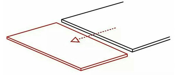 Masa extensibila SALVADORE CERAMIC II, gri/negru mat, sticla securizat