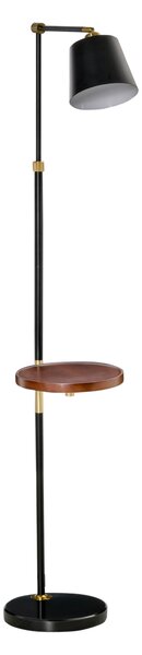 Lampa de podea vintage 50x30x165 cm, negru HOMCOM | Aosom RO
