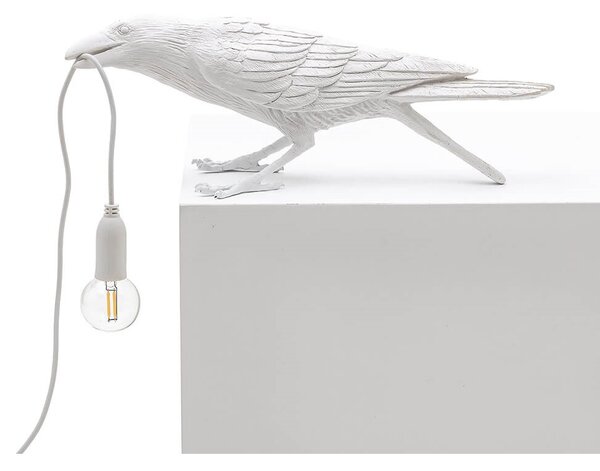 Seletti - Bird Lamp Playing Lampă de Masă de Exterior White