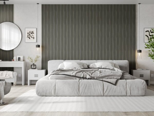 Mexen Lam-B, lamele acustice de perete 275 × 30 cm, placă HDF 4 mm, furnir tehnic, sub Heritage, S100-275307-3015-008