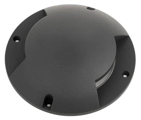 Lindby - Cormac 2 LED Spoturi Incastrabile Exterior Dark Grey Lindby