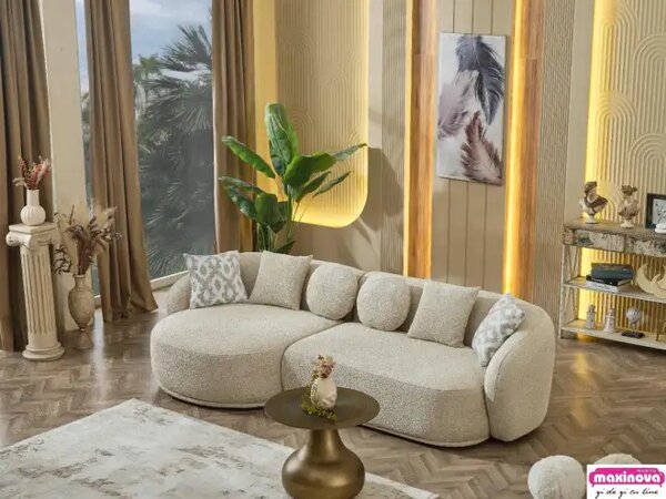 Coltar modern Boucle Leon