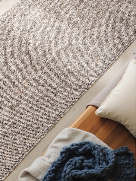 Covor tip traversă gri lavabil 80x240 cm Rocco Taupe – Elle Decoration