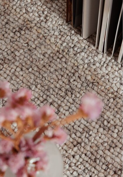 Covor gri/crem lavabil 200x290 cm Rocco Dark Cream – Elle Decoration
