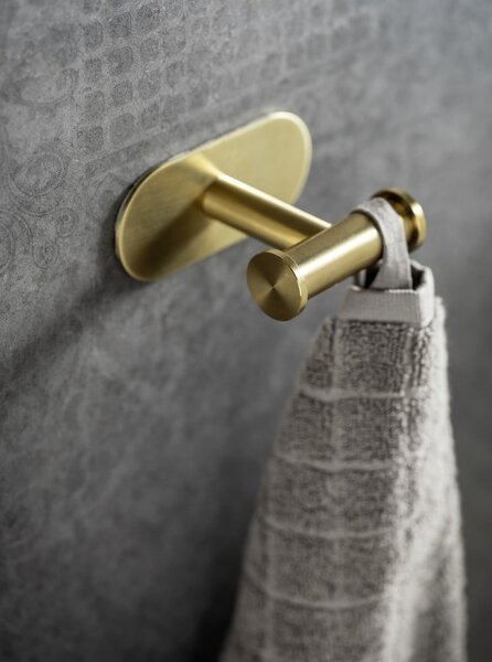 Cârlig autoadeziv din oțel inoxidabil Orea Gold – Wenko