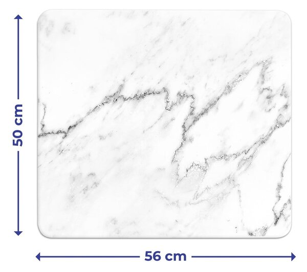 Protecție pentru peretele de la aragaz din sticlă temperată 50x56 cm Marble – Wenko