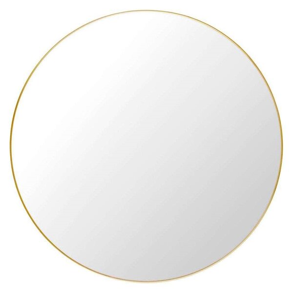 GUBI - Wall Mirror Round Ø110 Polished Brass