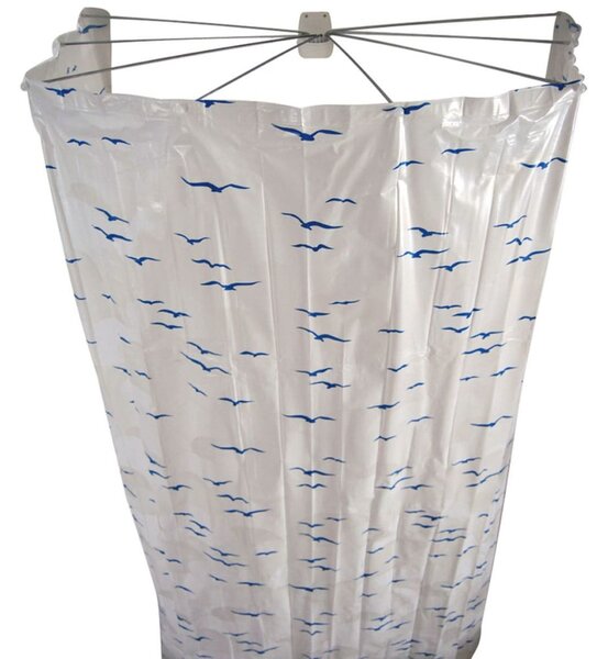 RIDDER Cabină de duș Ombrella, albastru, 200 cm, 58203 58203