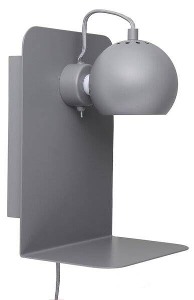 Frandsen - Ball Aplică de Perete w/USB Light Grey