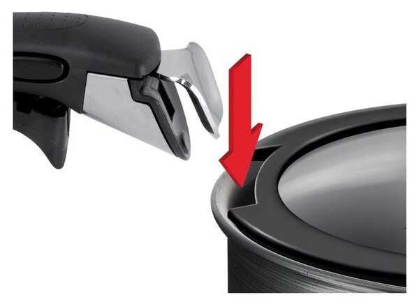 Set de capace 3 buc. din sticlă Ingenio L9849053 – Tefal