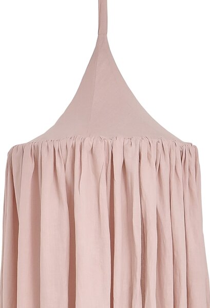 Baldachin din in Culoare Roz peste patut, DUSTY PINK