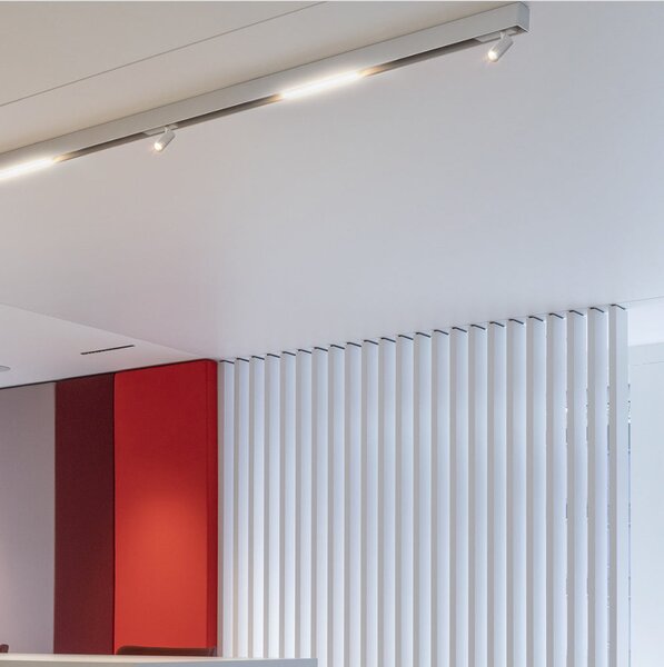 Proiector SMART pentru sina magnetica SPOT65 ALB LED LUXON