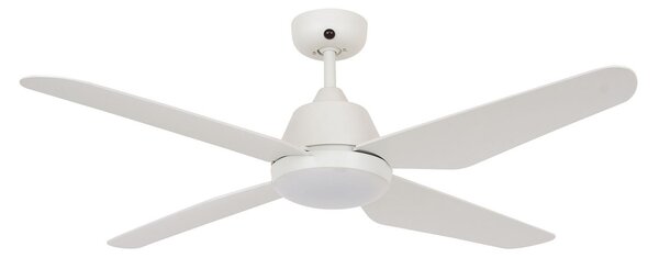 Ventilator de tavan cu LED Aria, alb, silențios, 122 cm - Beacon Beacon Lighting, Aria, Alb, Camera de zi, Plastic, Modern