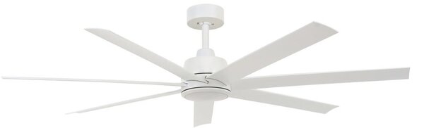 Ventilator de tavan Atlanta cu lumină, alb, 142 cm, silențios - Beacon Beacon Lighting, Atlanta, reglabil, Alb, Camera de zi, Plastic, Modern