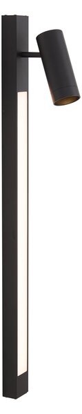 Jackle Smart Wall Spot: Black, Tiltable, Wi-Fi GU10 Included