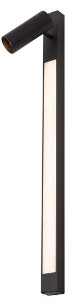 Jackle Smart Wall Spot: Black, Tiltable, Wi-Fi GU10 Included