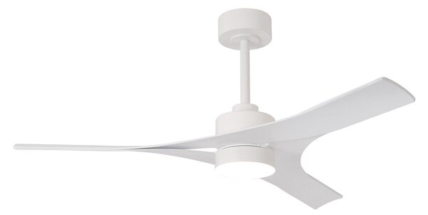 Ventilator de tavan LED thailandez, alb, cu motor DC silențios, CCT - Mantra Mantra Iluminación, Thai, reglabil, Alb, Camera de zi, Plastic, Modern