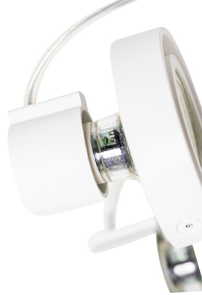 Spotlight modern alb cu 2 lumini - Master 50