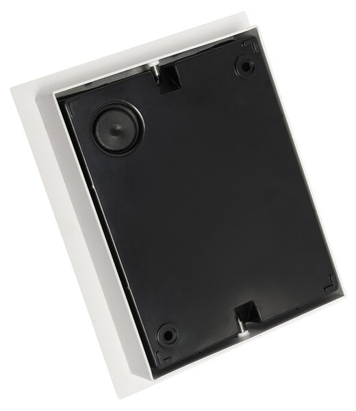 Lampă de perete exterioară modernă albă cu LED inclus IP54 - Simon
