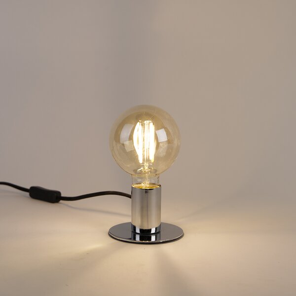 Set de 3 becuri LED inteligente E27 cu reglare a luminozității la cald G95 Goldline 7W 806lm 1800K - 3000K