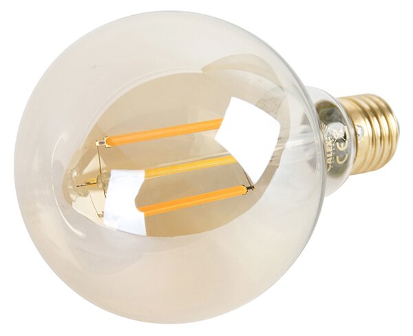 Bec LED inteligent E27 G95 auriu 7W 806lm 1800K - 3000K