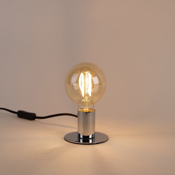 Set de 3 becuri LED inteligente E27 cu reglare a luminozității la cald G95 Goldline 7W 806lm 1800K - 3000K