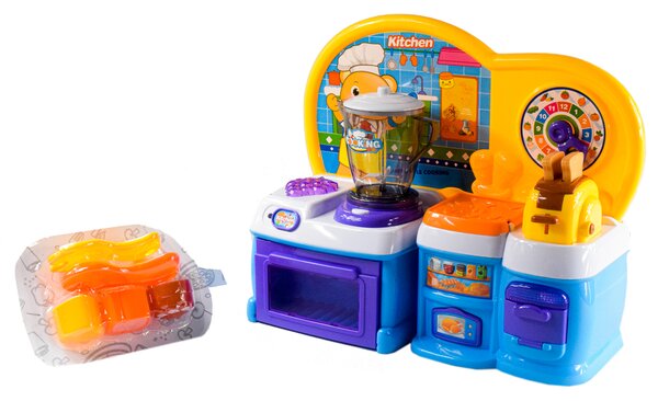 Aga4Kids Bucătărie din Plastic HAPPY COOKING HM841840