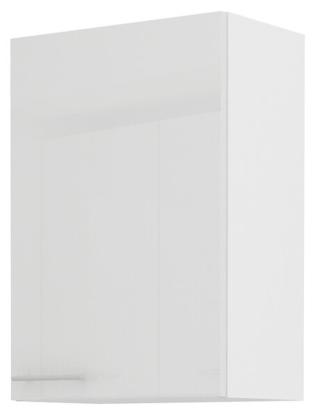 Dulap superior de bucătărie Lavera 50 G 72 1F (alb + alb lucios). 1032352