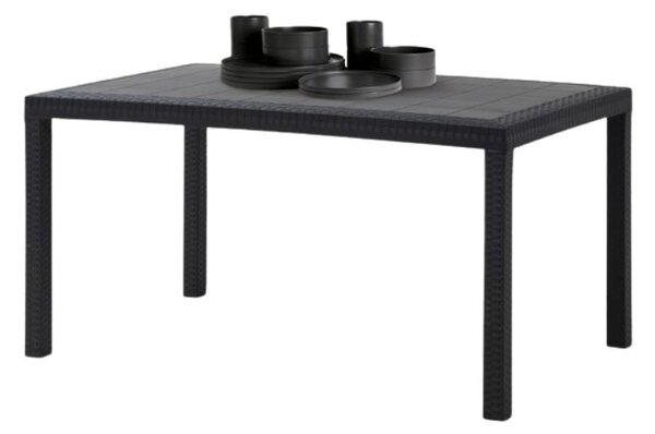 Masa Martin terasa, 150/90 cm, ratan sintetic